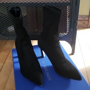 Stuart Weitzman suede Rapture boots sz 8